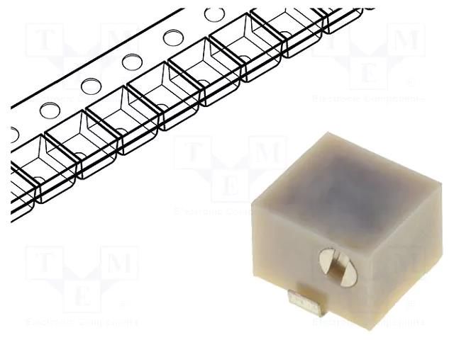 Potentiometer: mounting; multiturn; 2kΩ; 250mW; SMD; ±10%; linear BOURNS 3224J-1-202E