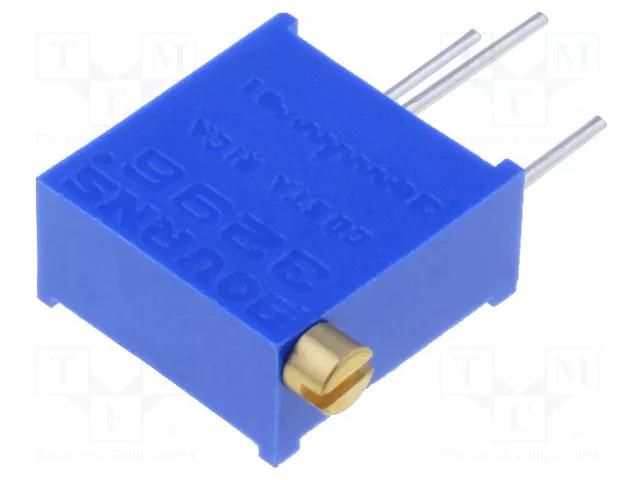 Potentiometer: mounting; multiturn; 5kΩ; 500mW; THT; ±10%; linear BOURNS 3296Z-1-502LF