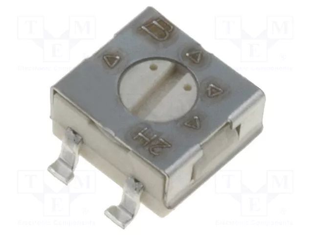 Potentiometer: mounting; single turn,horizontal; 500kΩ; 250mW BOURNS 3314G-1-504E