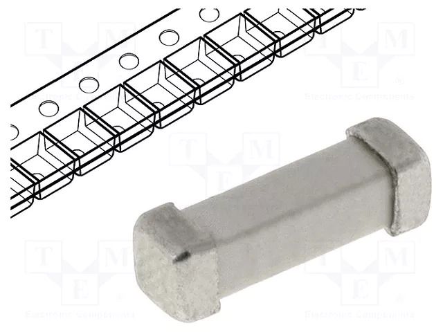 Fuse: fuse; 100mA; 250VAC; 125VDC; time-lag; ceramic; SMD; UMT 250 SCHURTER 3403.0156.11