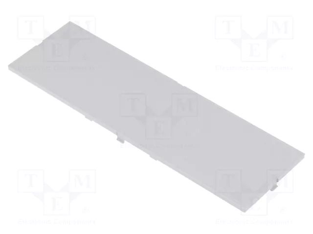Front panel; with frame,with holder; grey ITALTRONIC IT-P05080201P.BL