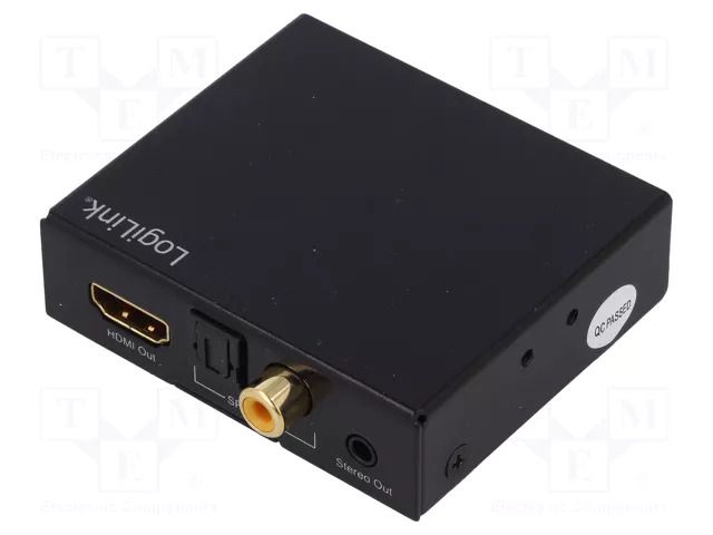 Splitter; HDCP; Input: HDMI socket; black LOGILINK CV0054A