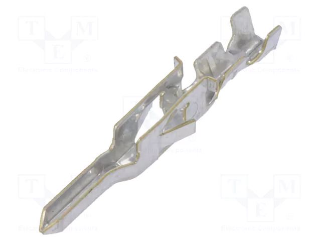 Contact; male; Mini-Fit Jr; brass; tinned; 28AWG÷22AWG; crimped MOLEX MX-5558-T2/C
