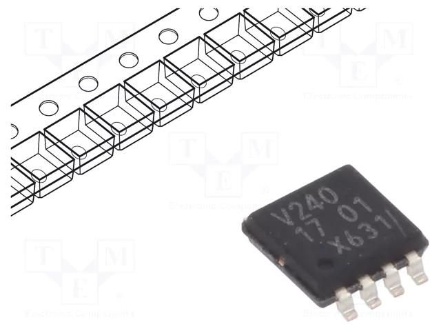 IC: digital; buffer,inverting,line driver; Ch: 2; CMOS,TTL; SMD NEXPERIA 74LVC2G240DP.125