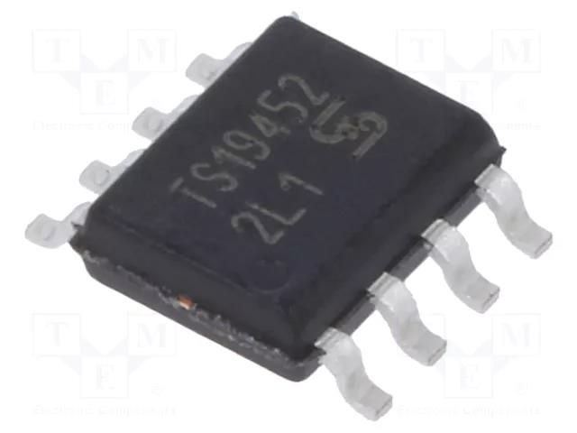 IC: driver; buck; LED driver; SOP8; 120mA; Ch: 1; PWM,linear dimming TAIWAN SEMICONDUCTOR TS19452CS