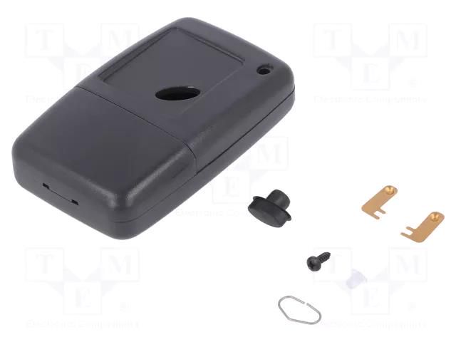 Enclosure: for remote controller; POCKET 11; X: 44mm; Y: 74mm; ABS TEKO 11121.4