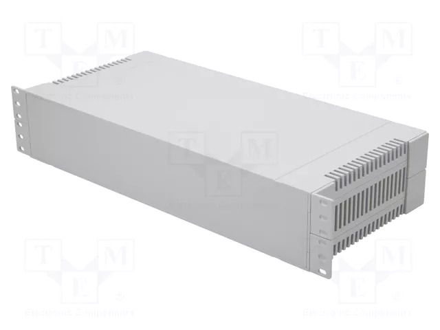Enclosure: rack mounting; Standard: 19"; 2U; grey; Z: 86mm; X: 431mm GAINTA G17082UG