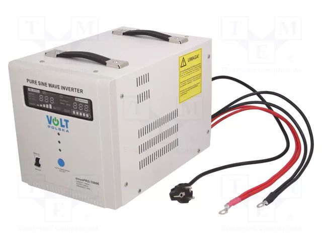Converter: DC/AC; 1.05kW; Uout: 230VAC; Out: AC sockets 230V; 12V VOLT POLSKA SINUS-PRO-1500-12
