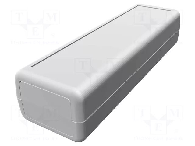 Enclosure: with panel; 1593; X: 36mm; Y: 114mm; Z: 26mm; ABS; black HAMMOND HM-1593DGY