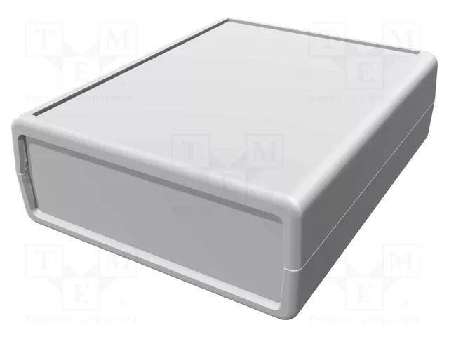 Enclosure: with panel; 1593; X: 77mm; Y: 95mm; Z: 30mm; ABS; grey HAMMOND HM-1593BBGY