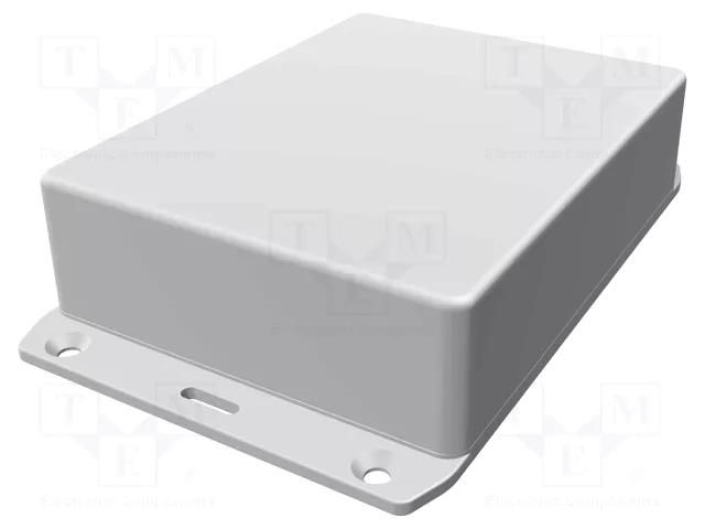 Enclosure: multipurpose; X: 94mm; Y: 121mm; Z: 34mm; 1591; ABS; grey HAMMOND HM-1591GFLGY