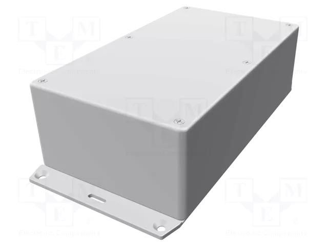 Enclosure: multipurpose; X: 110mm; Y: 191mm; Z: 62mm; 1591; ABS; black HAMMOND HM-1591EF2SBK