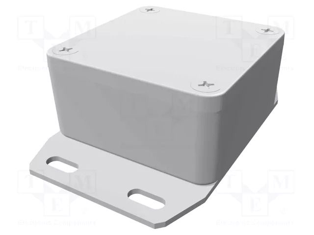 Enclosure: multipurpose; X: 50mm; Y: 50mm; Z: 25mm; with fixing lugs HAMMOND HM-1590LLBFBK