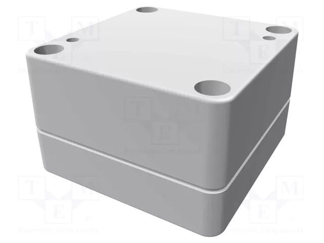 Enclosure: multipurpose; X: 65mm; Y: 65mm; Z: 40mm; 1555; grey HAMMOND HM-1555B2GY