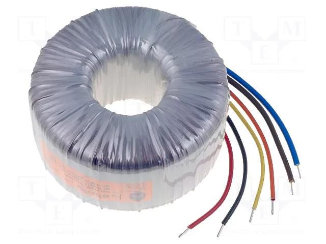 Transformer: toroidal; 1000VA; 230VAC; 45V; 45V; 11.111A; 11.111A TALEMA 55217-P1S2