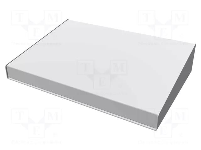 Enclosure: desktop; 1456; X: 432mm; Y: 287mm; Z: 89mm; aluminium; blue HAMMOND HM-1456RL1BKBU