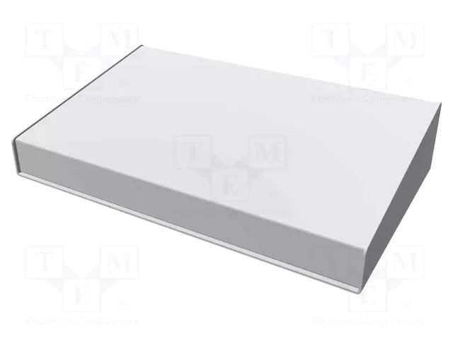 Enclosure: desktop; 1456; X: 356mm; Y: 211mm; Z: 76mm; aluminium; blue HAMMOND HM-1456PH1BKBU