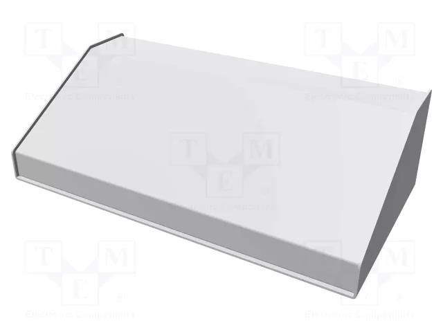Enclosure: desktop; 1456; X: 356mm; Y: 184mm; Z: 102mm; aluminium HAMMOND HM-1456PG4BKBU