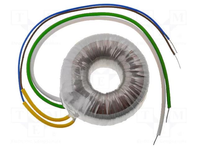 Transformer: toroidal; 20VA; 230VAC; 30V; 0.667A; Leads: cables TALEMA 58-0020-030-S