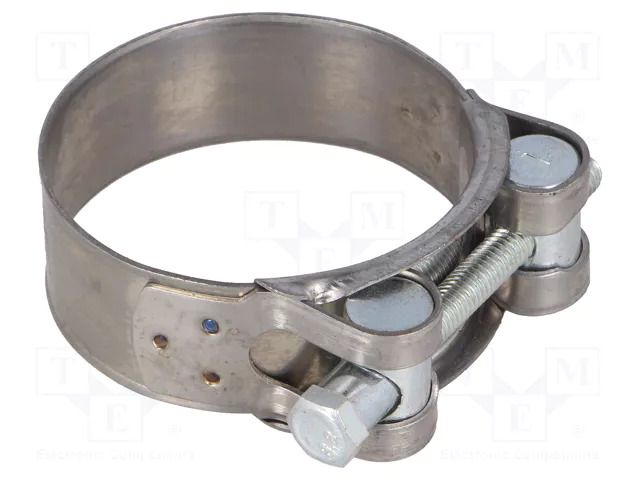 T-bolt clamp; W: 22mm; Clamping: 52÷55mm; chrome steel AISI 430; S MPC INDUSTRIES MPC-S2052