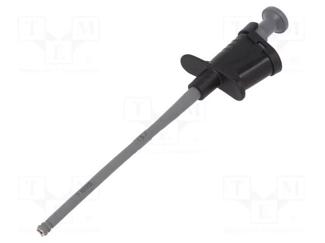 Clip-on probe; pincers type; 6A; black; Insulation: polyamide SCHÜTZINGER SKPS6780NI-SW