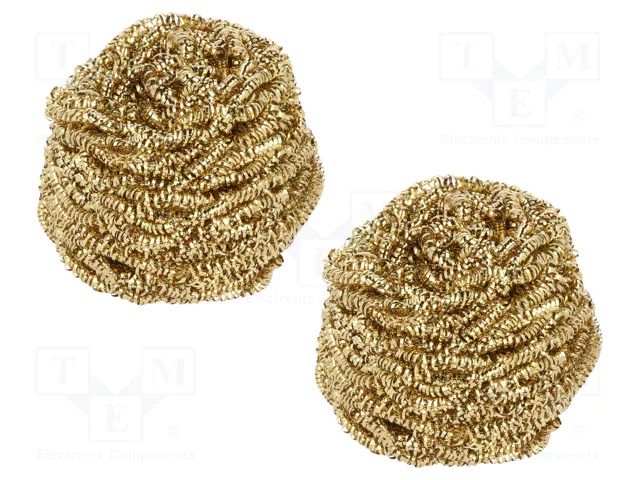 Tip cleaner; for stand; metal chips; 2pcs. WELLER WEL.51384199
