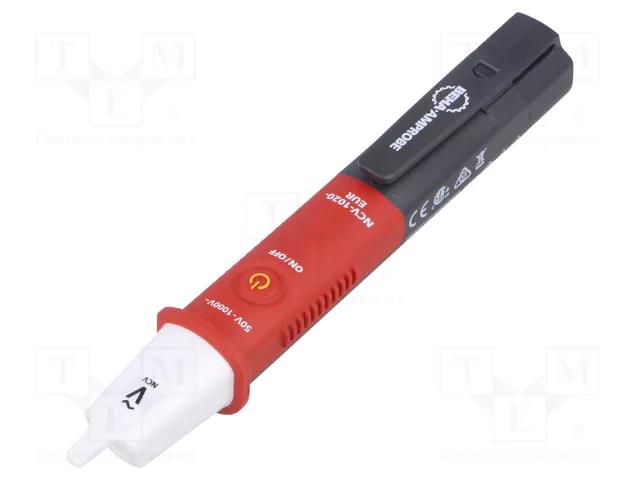 Tester: non-contact voltage detector; 50÷1000VAC; IP65 BEHA-AMPROBE NCV-1020-EUR