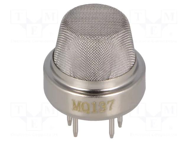 Sensor: gas; ammonia (NH3); Range: 5÷500ppm; MQ-137 WINSEN MQ137