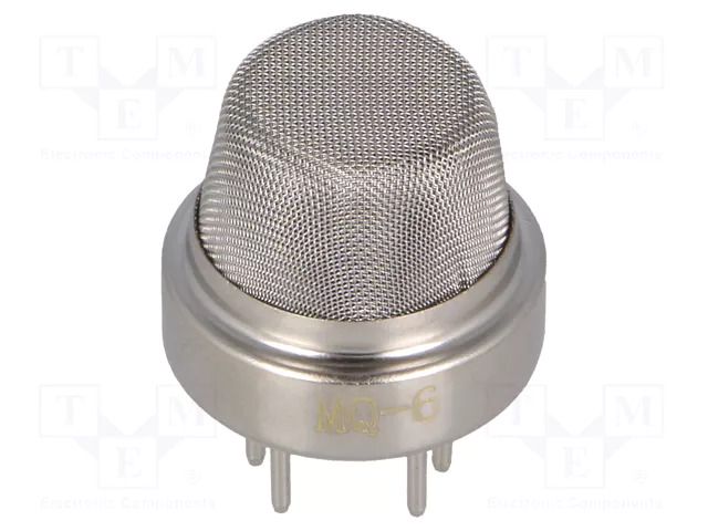 Sensor: gas; propane-butane (LPG); Range: 300÷10000ppm; MQ-6 WINSEN MQ-6