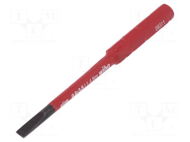 Interchangeable blade; insulated; slot; 3.5x0.6mm; max.2.5Nm WIHA WIHA.2831-10/3.5