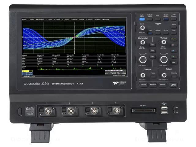 Oscilloscope: digital; Ch: 4; 200MHz; 2Gsps; 10Mpts; 2n÷100s/div TELEDYNE LECROY LC-SURFER3024Z