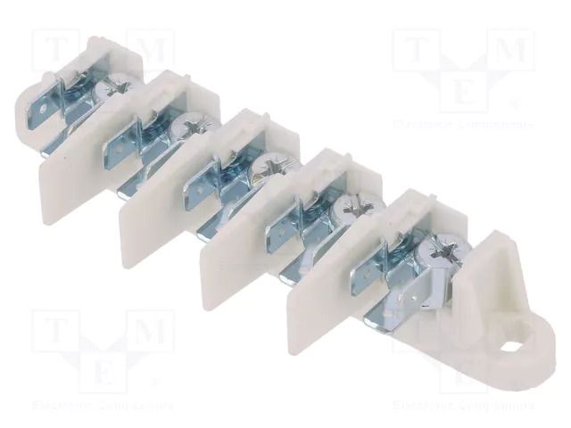 Connector: terminal block; 6.3mm connectors  x3,screw terminal ELECTRO TERMINAL SFK5/FTW