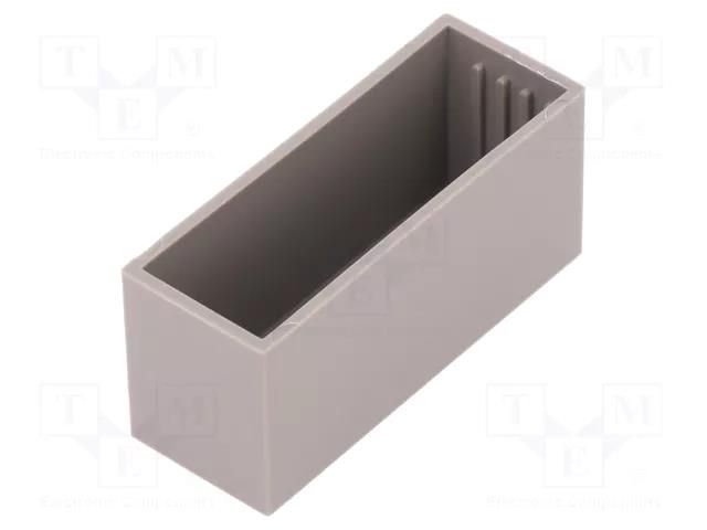 Enclosure: designed for potting; X: 15mm; Y: 40mm; Z: 19mm; ABS TEKO S38.8