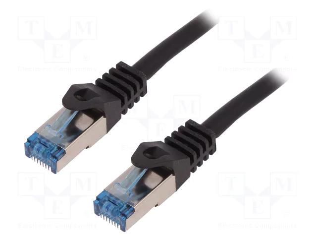 Patch cord; RJ45 plug,both sides; S/FTP; 6a; stranded; Cu; LSZH LOGILINK CQ4063S