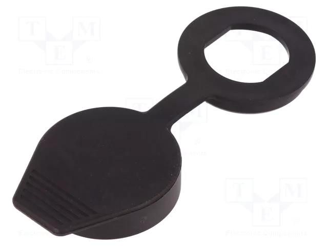 Dust cover; elastomer thermoplastic TPE; black RST ROZTOCZE 2.904.005