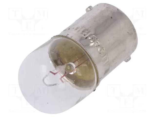 Filament lamp: automotive; BA15S SCC; transparent; 12V; 10W; LLB LUCAS LLB245T