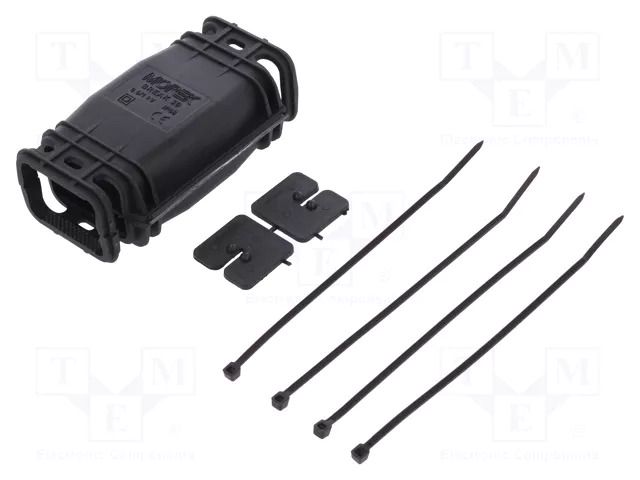 Gel cable joint; BREAK 30; polypropylene PP; IP68; black; Y: 100mm MOREK MBG0030A24
