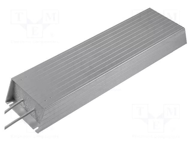 Resistor: wire-wound; with heatsink; 100Ω; 1kW; ±5%; 50x100x400mm ROYALOHM AX1000WR-100R