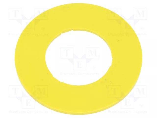 Warning plate; 22mm; 3SU1.5; Ømount.hole: 22mm; Ø: 45mm; SIRIUS ACT SIEMENS 3SU1900-0BA31-0AA0