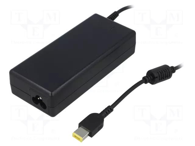 Power supply: switching; 20VDC; 4.5A; Out: 11/4,5; 90W; 100÷240VAC AKYGA AK-ND-29