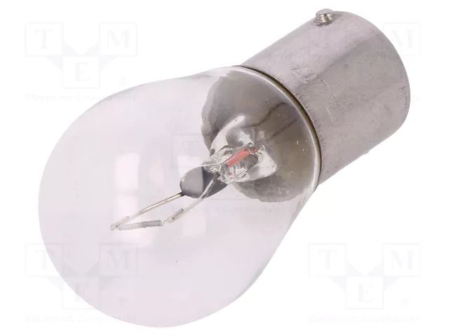 Filament lamp: automotive; BA15S SCC; transparent; 12V; 21W; LLB LUCAS LLB382T