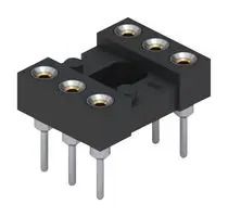 DIP SOCKET, 6POS, 2.54MM, THROUGH HOLE 110-47-306-41-001000