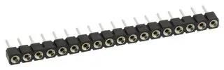 SIP SOCKET, 18POS, 2.54MM, THROUGH HOLE 310-47-118-41-001000