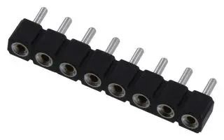 SIP SOCKET, 8POS, 2.54MM, THROUGH HOLE 315-47-108-41-001000
