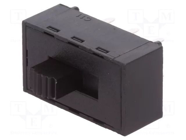 Switch: slide; Pos: 2; DPDT; 2A/250VAC; ON-ON; THT; Leads: for PCB CANAL ELECTRONIC SL16-24ANC
