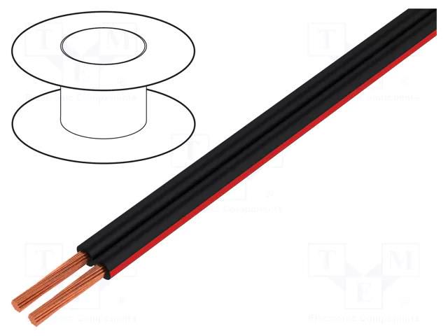Wire: loudspeaker cable; HELUSOUND®; 2x2.5mm2; stranded; Cu; PVC HELUKABEL SOUND-40026