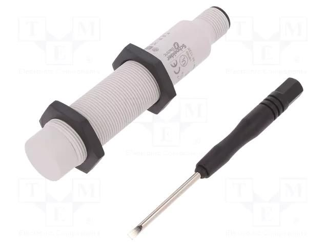 Sensor: capacitive; Range: 0÷8mm; OUT: PNP NO / NC; Usup: 10÷30VDC TELEMECANIQUE SENSORS XT218A1PCM12