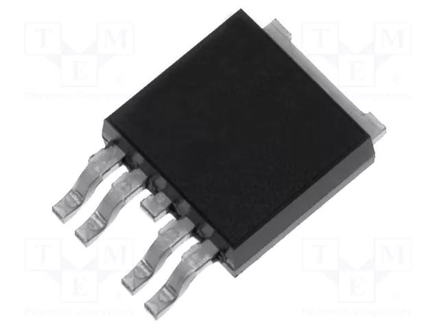 IC: voltage regulator; LDO,linear,fixed; 5V; 0.45A; PG-TO252-5 INFINEON TECHNOLOGIES TLE42754D