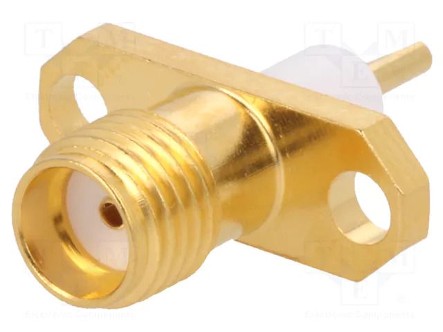 Connector: SMA; socket; female; straight; 50Ω; soldering; PTFE TELEGÄRTNER J01151A0151