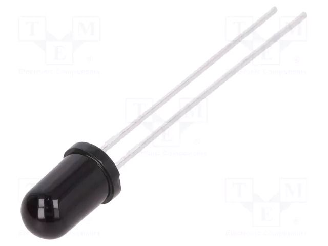 Phototransistor; THT; 5mm; λp max: 940nm; 30V; Lens: black LITEON LTR-3208E